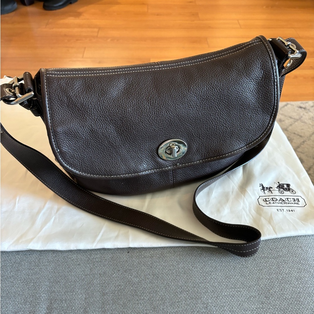Coach Legacy Flap Ergo Leather Shoulder Bag 15170 from 2010.